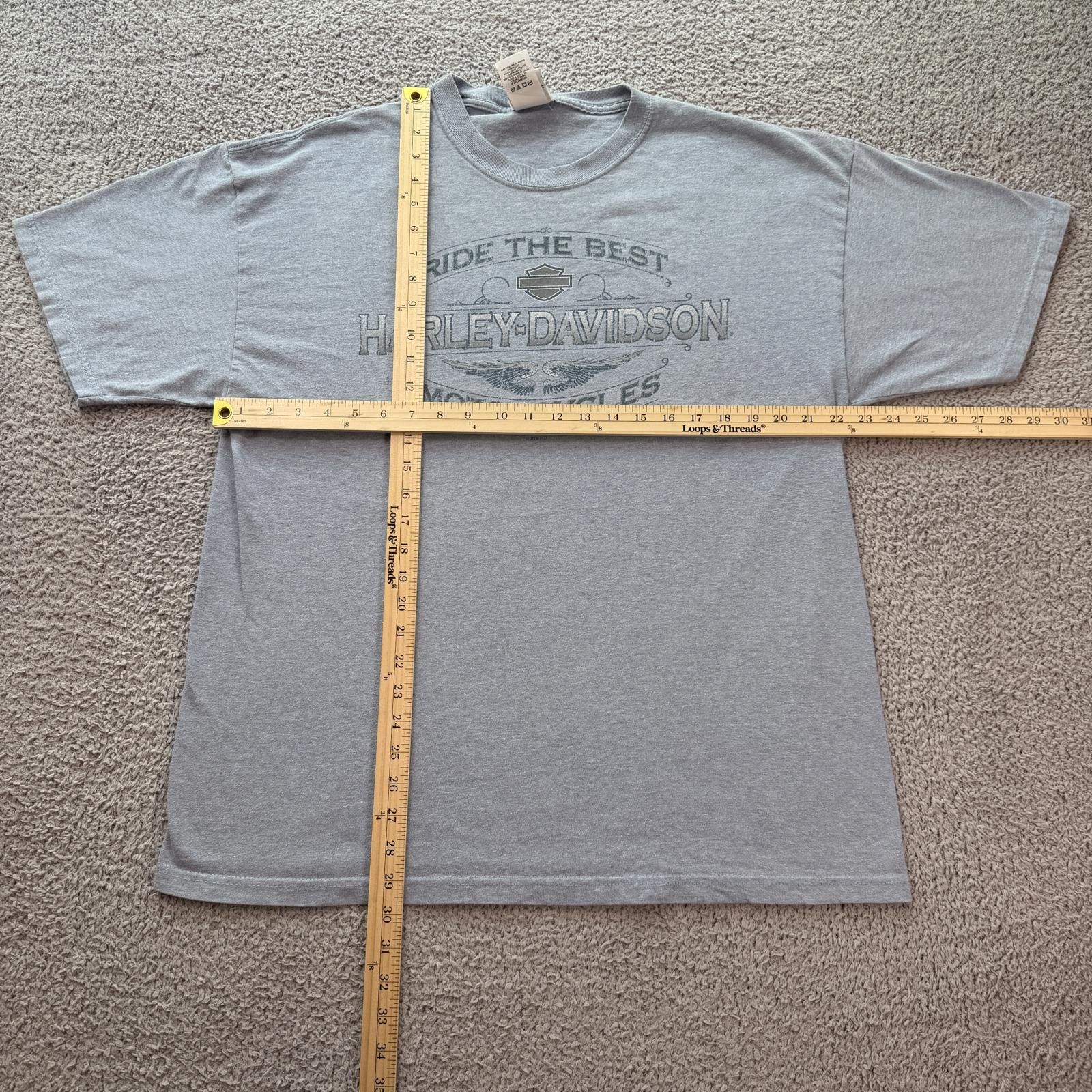 Harley Davidson Harley-Davidson Big Barn Fredericktown Ohio T Shirt USA XL Size US XL / EU 56 / 4 - 3 Thumbnail