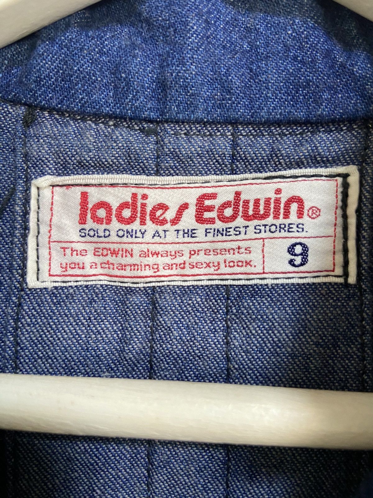 Edwin × Vintage Vintage Edwin womenswear boho rugged denim dress Size S / US 4 / IT 40 - 4 Thumbnail