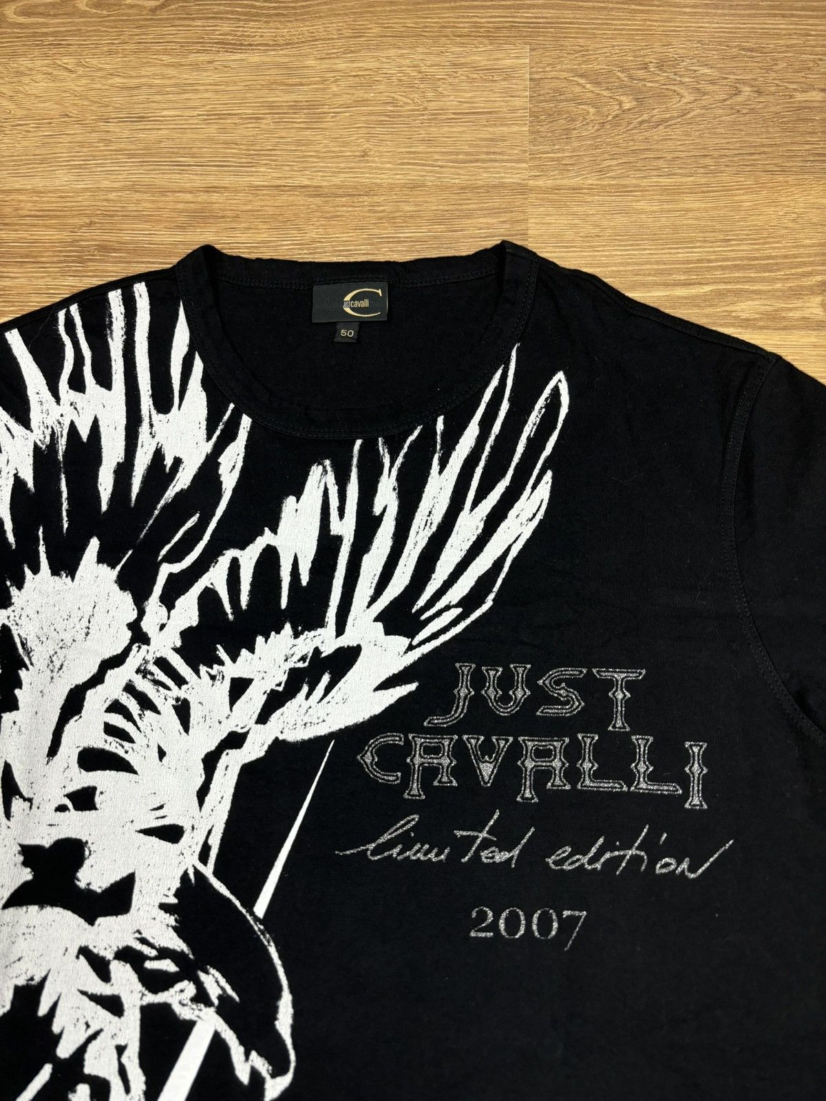 Just Cavalli Just Cavalli 2007 Limited Edition Tee Size US L / EU 52-54 / 3 - 4 Thumbnail