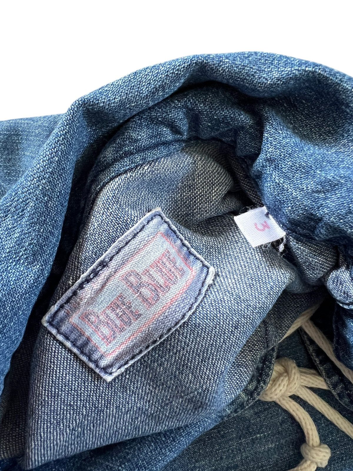 Blue Blue Japan × HOLLYWOOD RANCH MARKET × Japanese Brand Vintage Blue Blue Japan 🇯🇵 Lace Pullover Size US XL / EU 56 / 4 - 12 Thumbnail