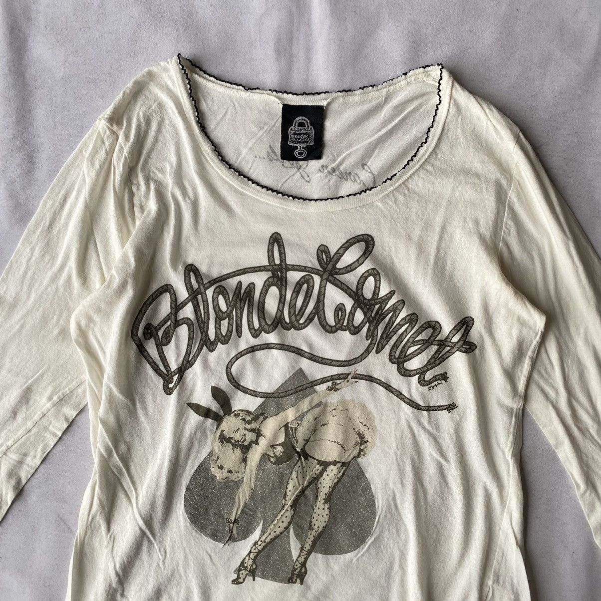 Hysteric Glamour × Japanese Brand × Vintage Vintage Y2K Vixen Blonde Comet Retro Pin Up Babe Tees Size M / US 6-8 / IT 42-44 - 8 Thumbnail