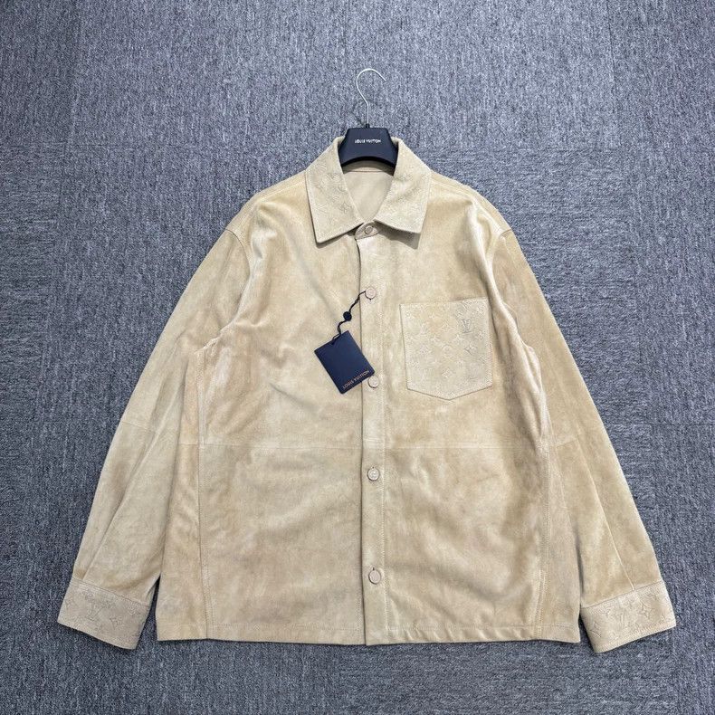 Louis Vuitton Louis Vuitton Printed Suede Jacket 2501-Nextarrow Size US L / EU 52-54 / 3 - 3 Thumbnail