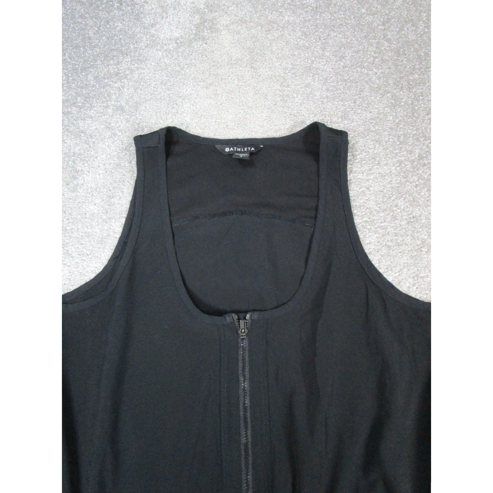 Athleta Athleta Dress Womens 8 Black Blouson Tennis Size M / US 6-8 / IT 42-44 - 2 Thumbnail