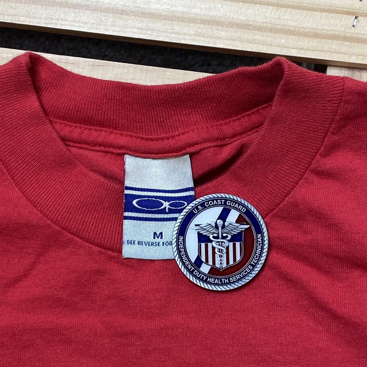 Ocean Pacific Vintage OP Ocean Pacific Red Surf Tee Size Medium Size US M / EU 48-50 / 2 - 3 Thumbnail