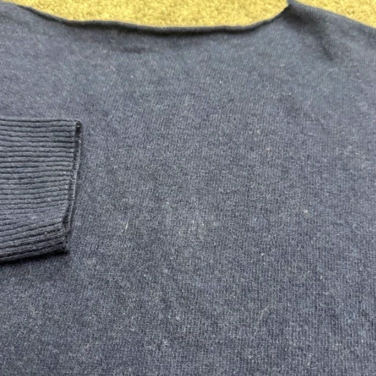 Vintage VINTAGE Subdueb Wool Blend Pullover Sweater Women Medium Blue Knit Casual Fall Spring Winter Size M / US 6-8 / IT 42-44 - 6 Thumbnail