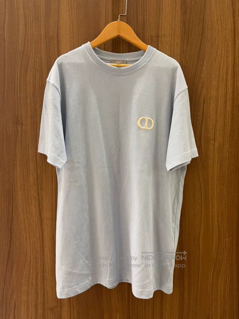Dior Dior CD embroidered logo short-sleeved T-shirt Size US S / EU 44-46 / 1 - 1 Thumbnail