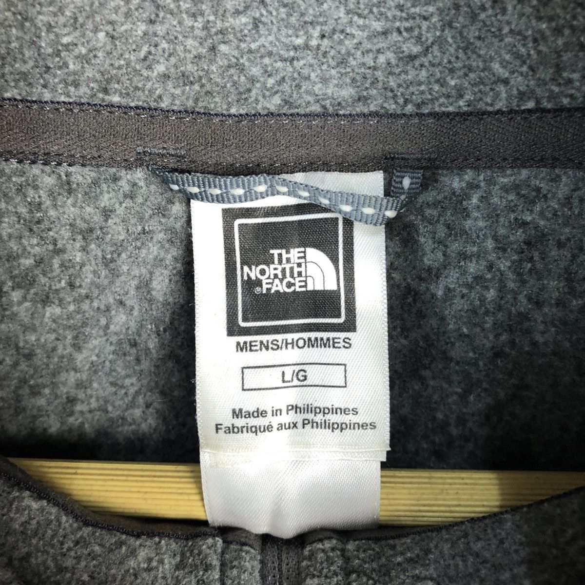 The North Face The North Face Grey fleece Sweater #A806 Size US L / EU 52-54 / 3 - 12 Thumbnail