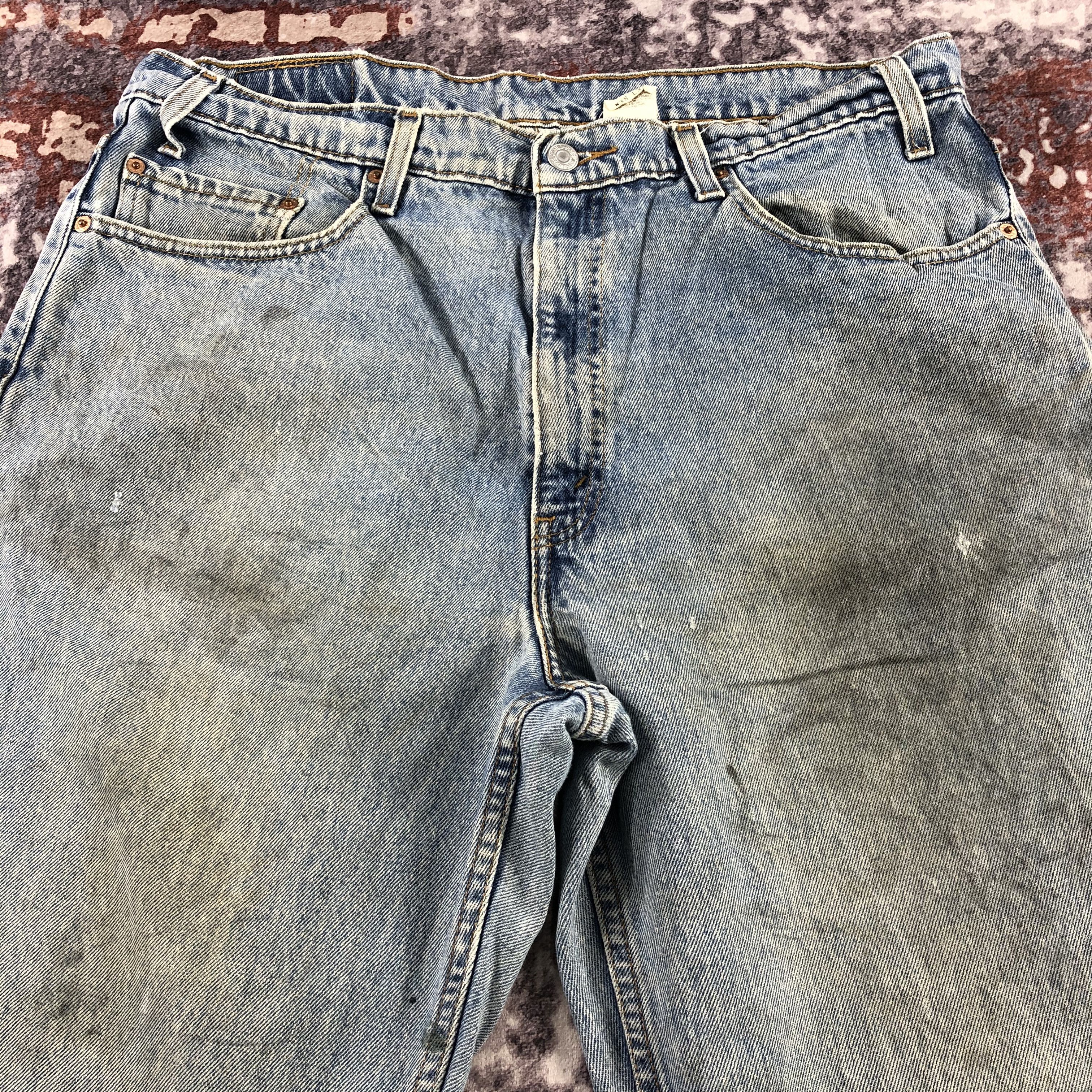 Levi's × Vintage 90s Vintage Blue Wash Levis 550 Jeans-JM3150 Size US 36 / EU 52 - 3 Thumbnail