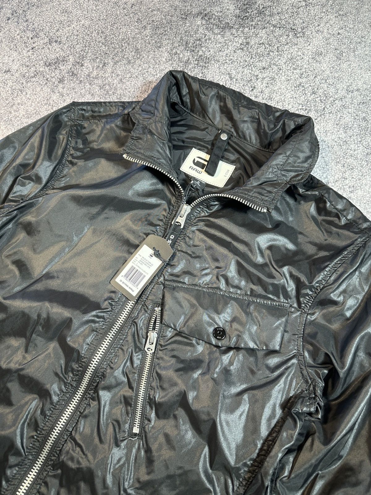 G-Star × Vintage Vintage G-Star Raw Nylon Jacket Rare Streetwear USA M Style Size US M / EU 48-50 / 2 - 2 Thumbnail