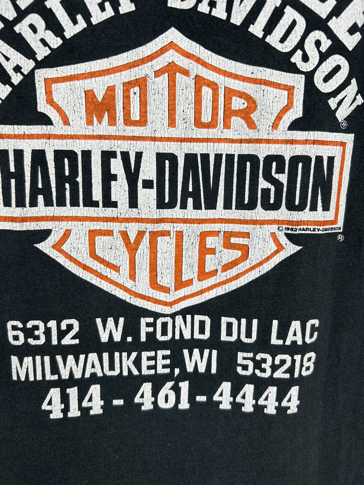 Harley Davidson × Vintage Vintage 1989 Harley Davidson Holoubek T shirt Made in Usa Size US L / EU 52-54 / 3 - 16 Thumbnail