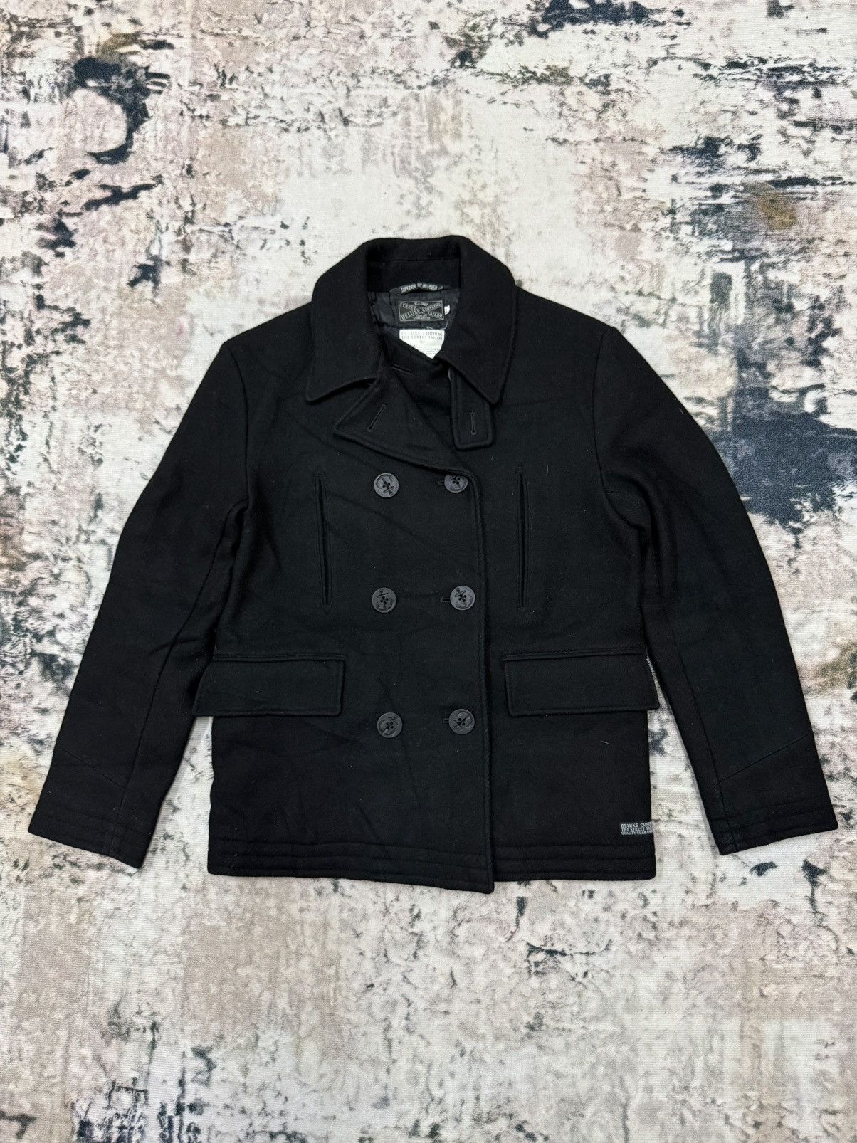 DELUXE Deluxe Clothing Street Tailor Peacoat Wool Jacket Military Size US M / EU 48-50 / 2 - 3 Thumbnail