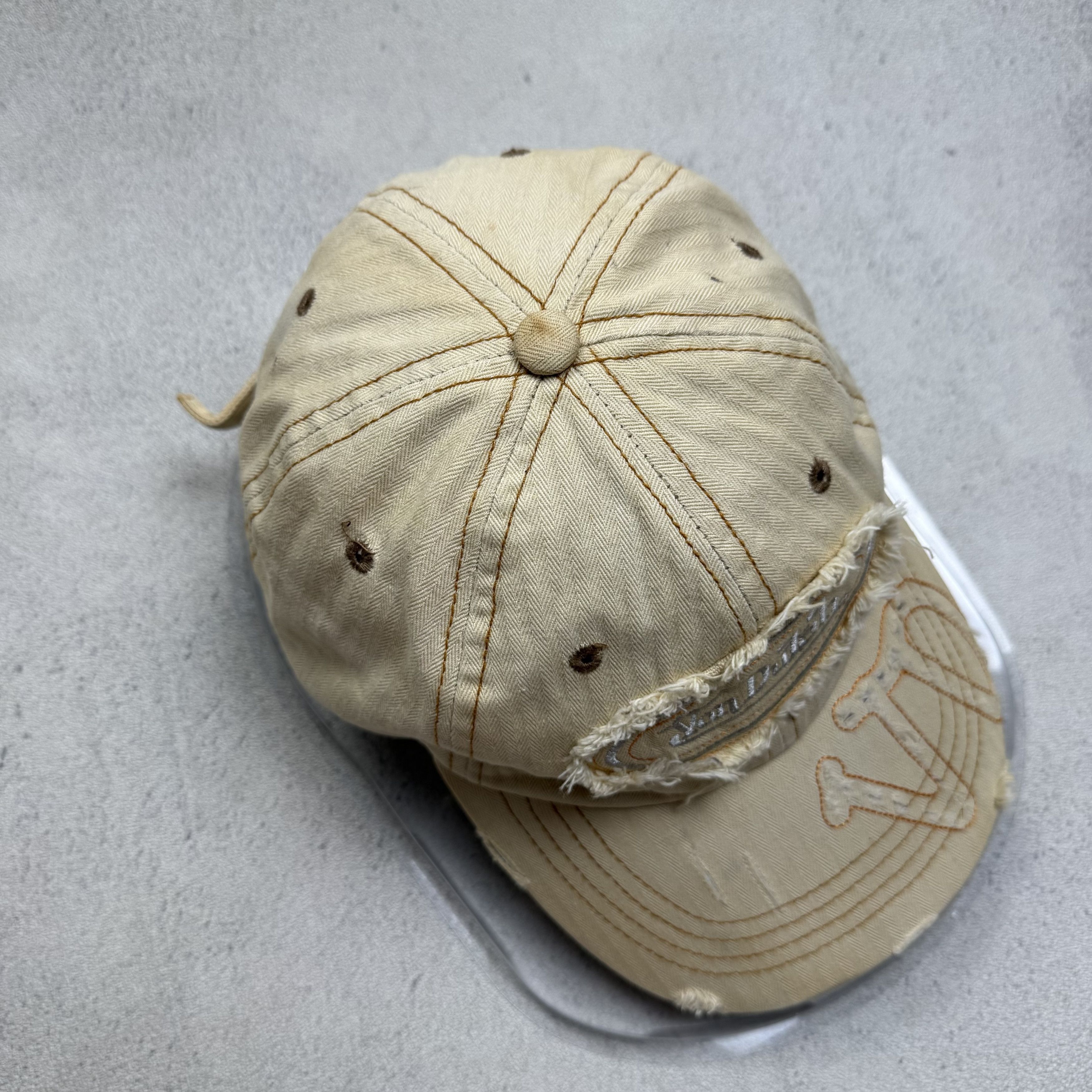 Von Dutch Von Dutch Distressed Hat Size ONE SIZE - 5 Thumbnail