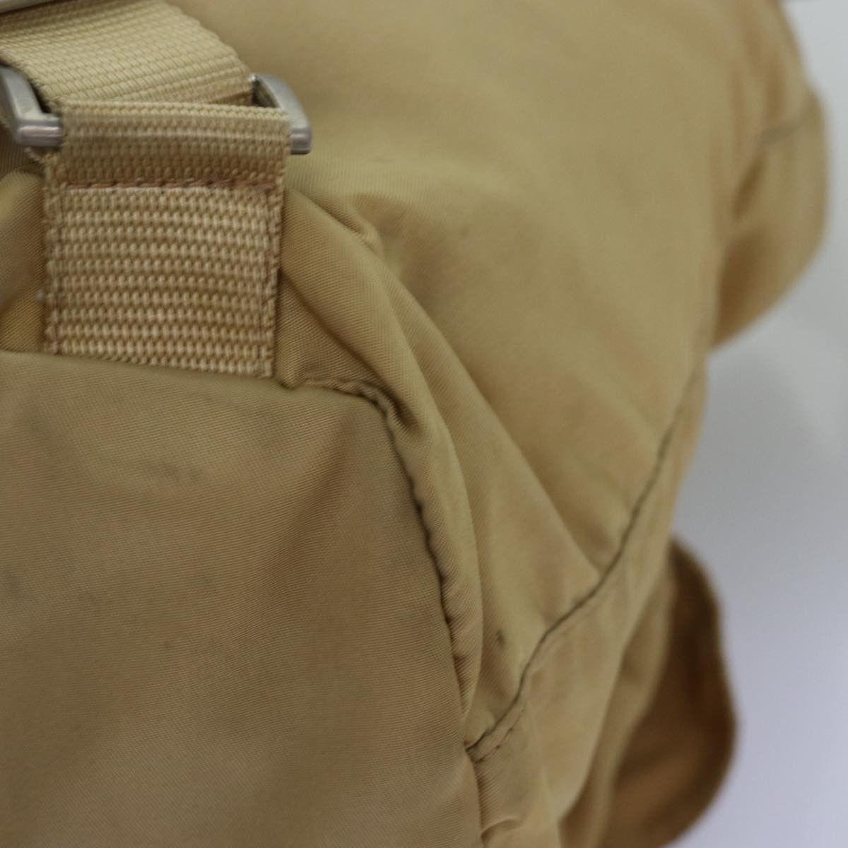 Prada PRADA Backpack Nylon Beige Size ONE SIZE - 16 Thumbnail