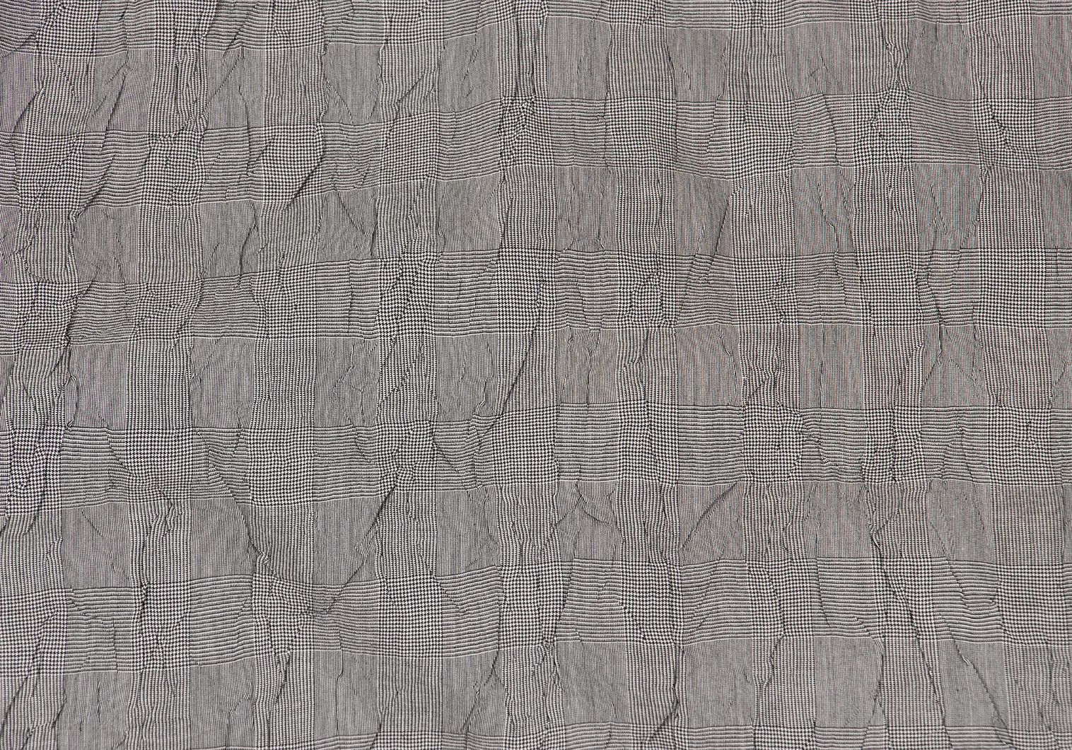 Issey Miyake Gray Glen Check Pleats Shirt for Men Size 4 Size US XL / EU 56 / 4 - 11 Thumbnail