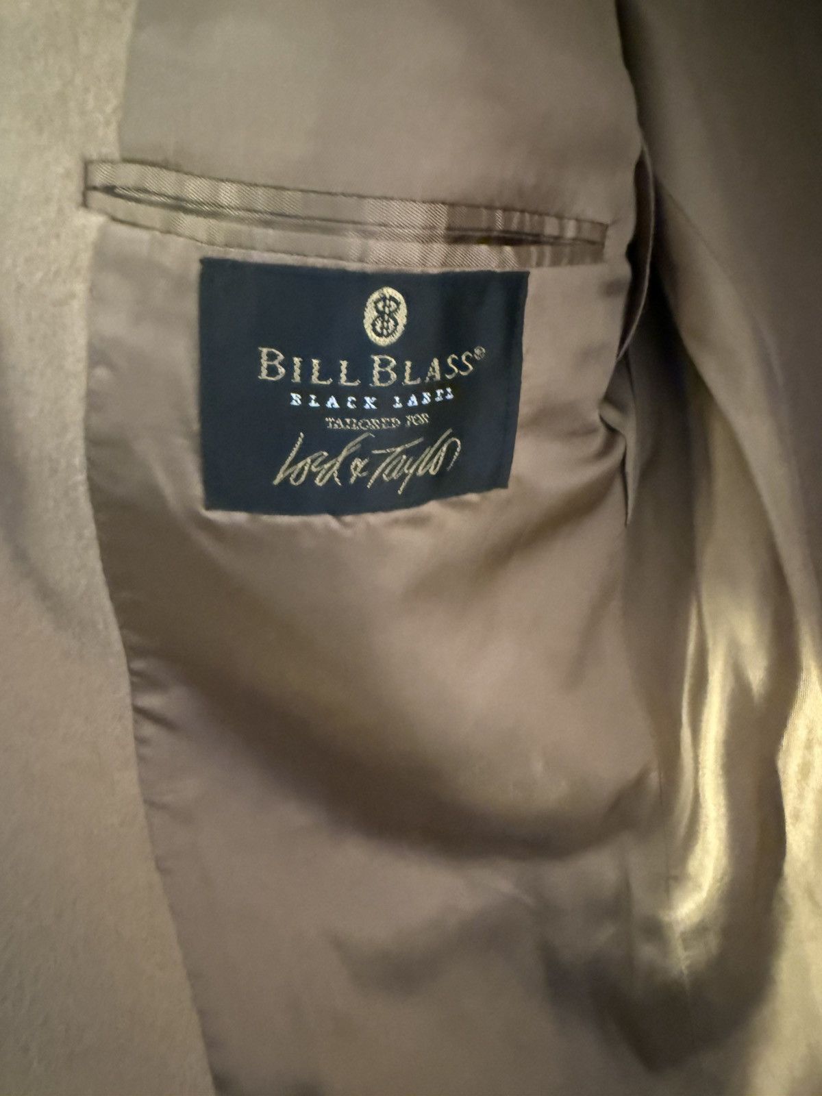 Bill Blass Bill Blass Black Label Lord & Taylor Camel Hair Size 40R - 10 Thumbnail