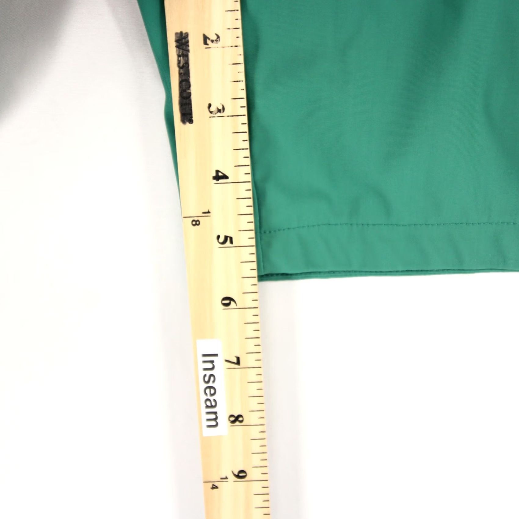 Vintage Honu Shorts Green Athletic Running Drawstring Stretch Linerless Sport Size US 29 - 5 Thumbnail