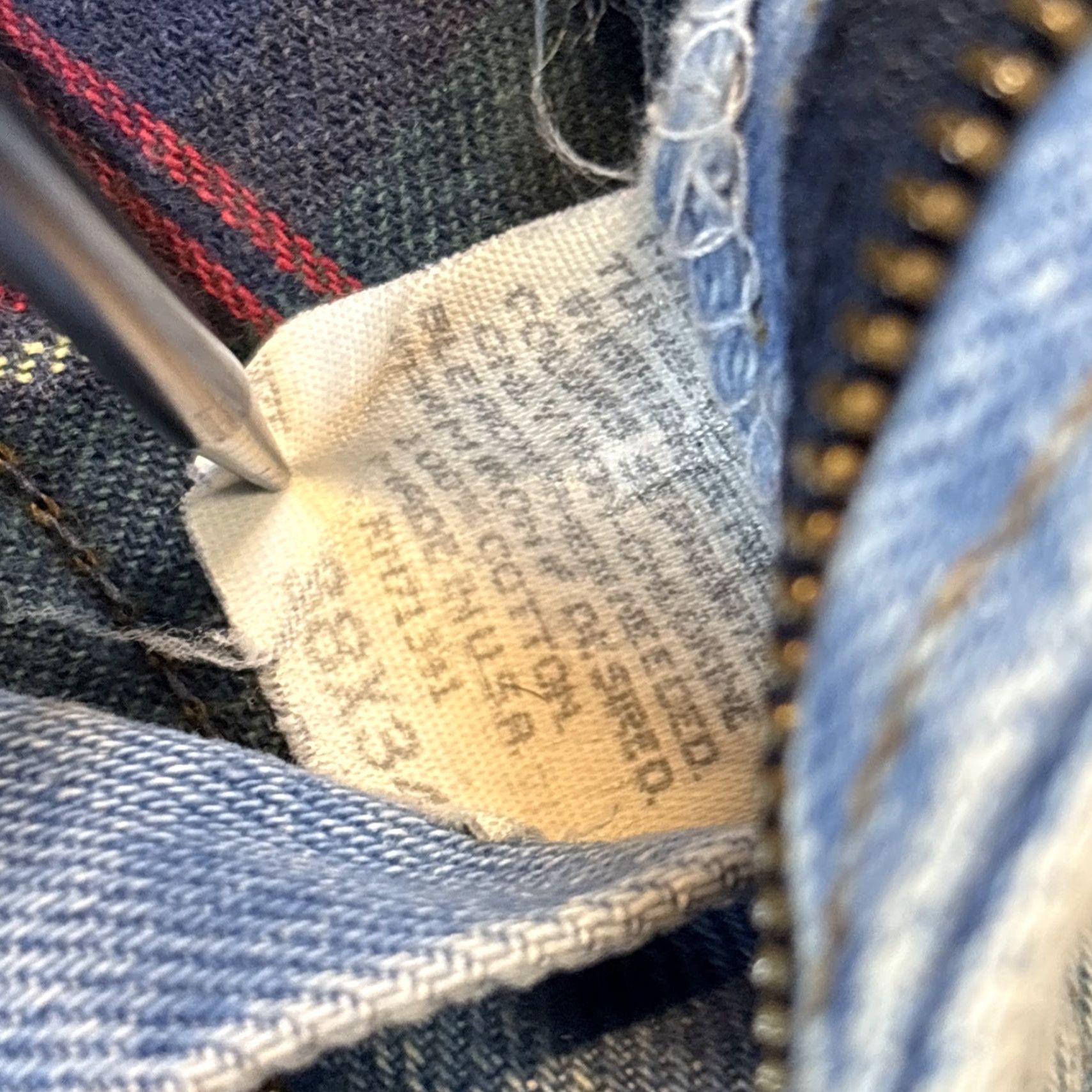 Vintage L.L. Bean Jeans Classic Fit 5-Pocket Light wash 38 x 34 Flannel Lined Men’s Regular Inseam 34” Cotton Blue Cardinal Style Straight Size US 38 / EU 54 - 5 Thumbnail