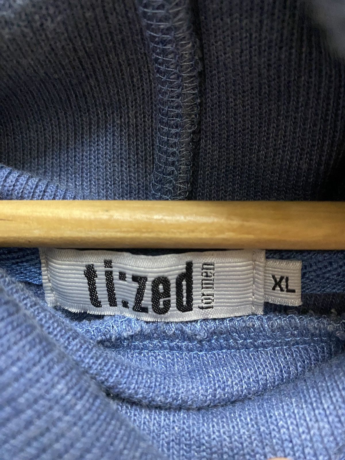 Other Tized For Men Plain Hoodie Blue Colour Size US XL / EU 56 / 4 - 6 Thumbnail