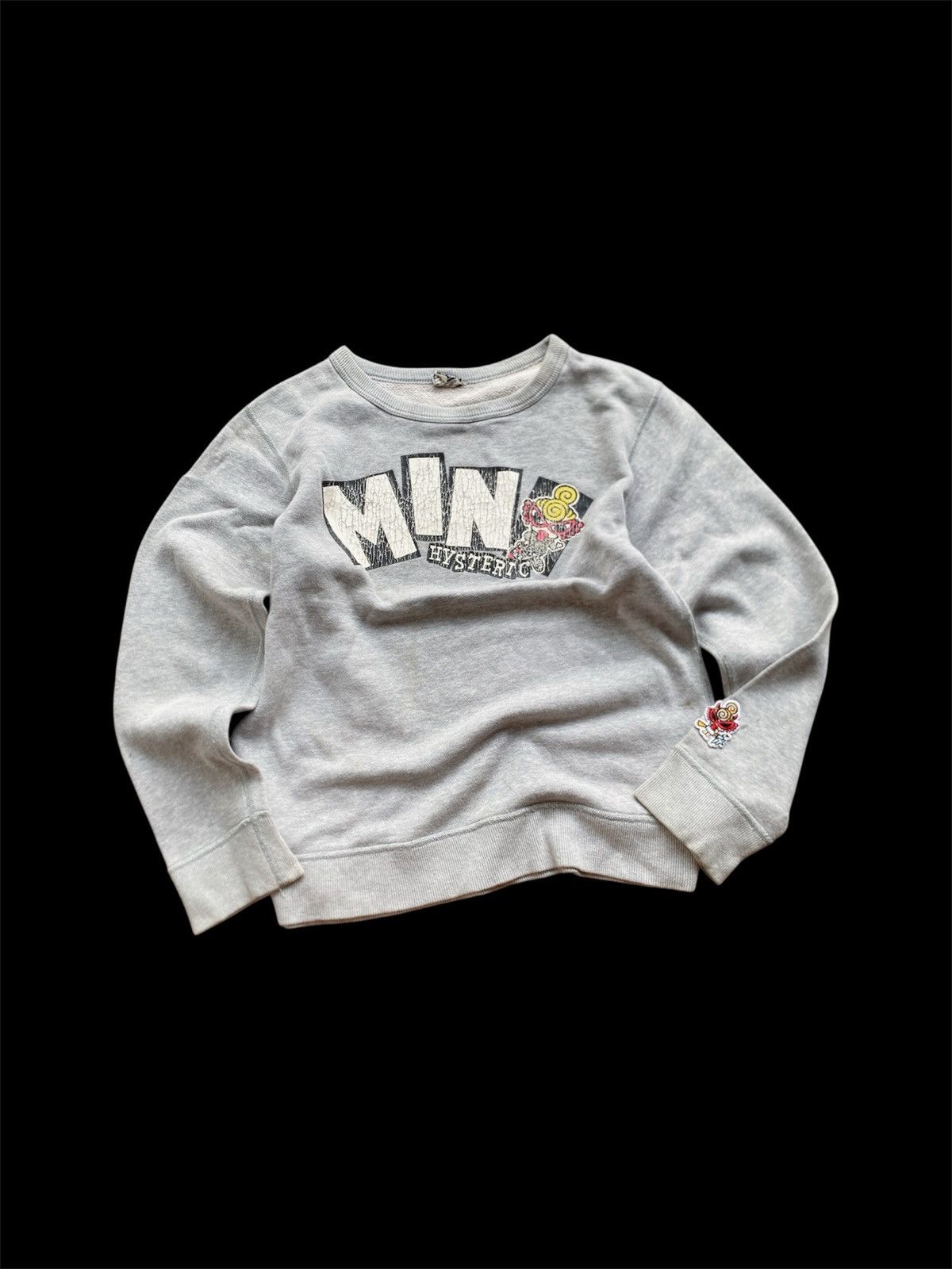 Hysteric Glamour HYSTERIC GLAMOUR MINI SWETERSHIRT GRAY Size US XXS / EU 40 - 6 Thumbnail