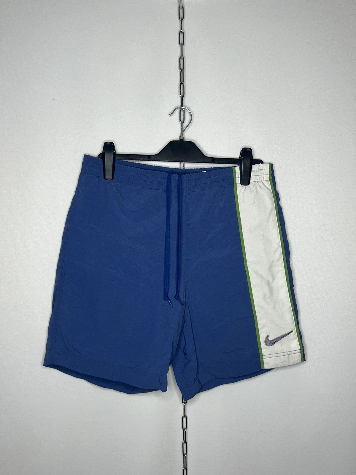 Vintage 🔥Rare Vintage 90s Nike Nylon Shorts Y2K Hype 🔥 Size US 30 / EU 46 - 1 Thumbnail