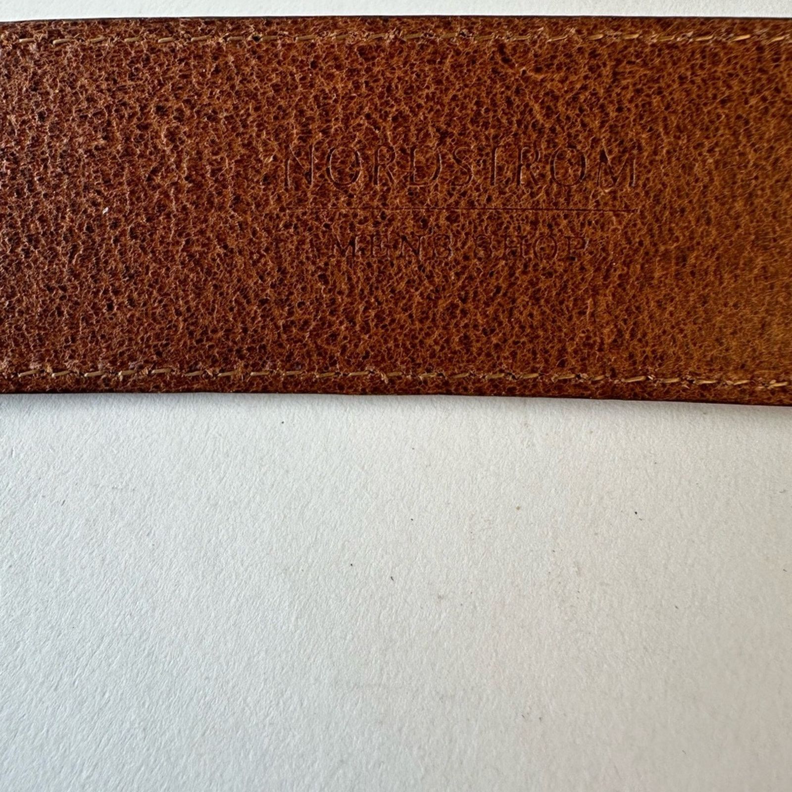 Nordstrom Nordstrom Leather Belt Size 46 - 2 Thumbnail