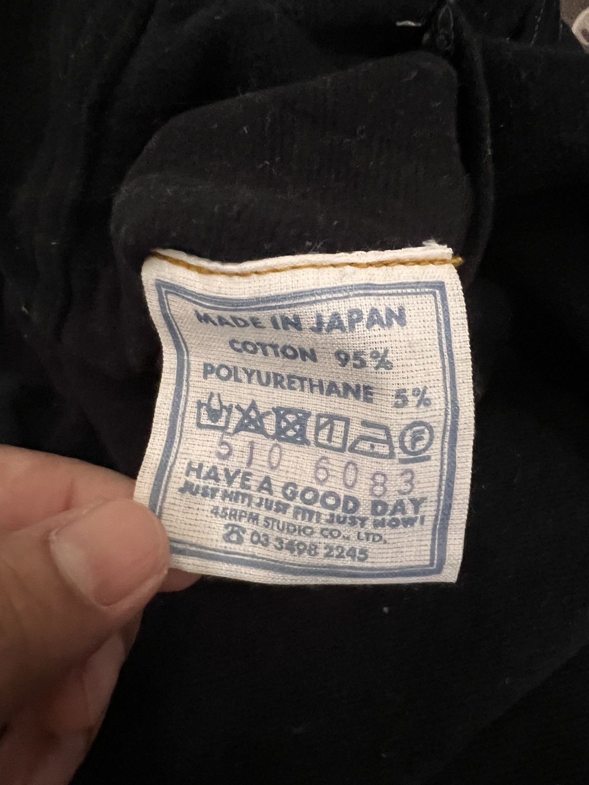 45rpm 45Rpm Indigo Pant Size 30" / US 8 / IT 44 - 7 Thumbnail