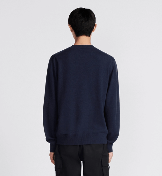 Dior o1w1db11225 483M64 Bobby Sweater in Blue Size US M / EU 48-50 / 2 - 6 Thumbnail