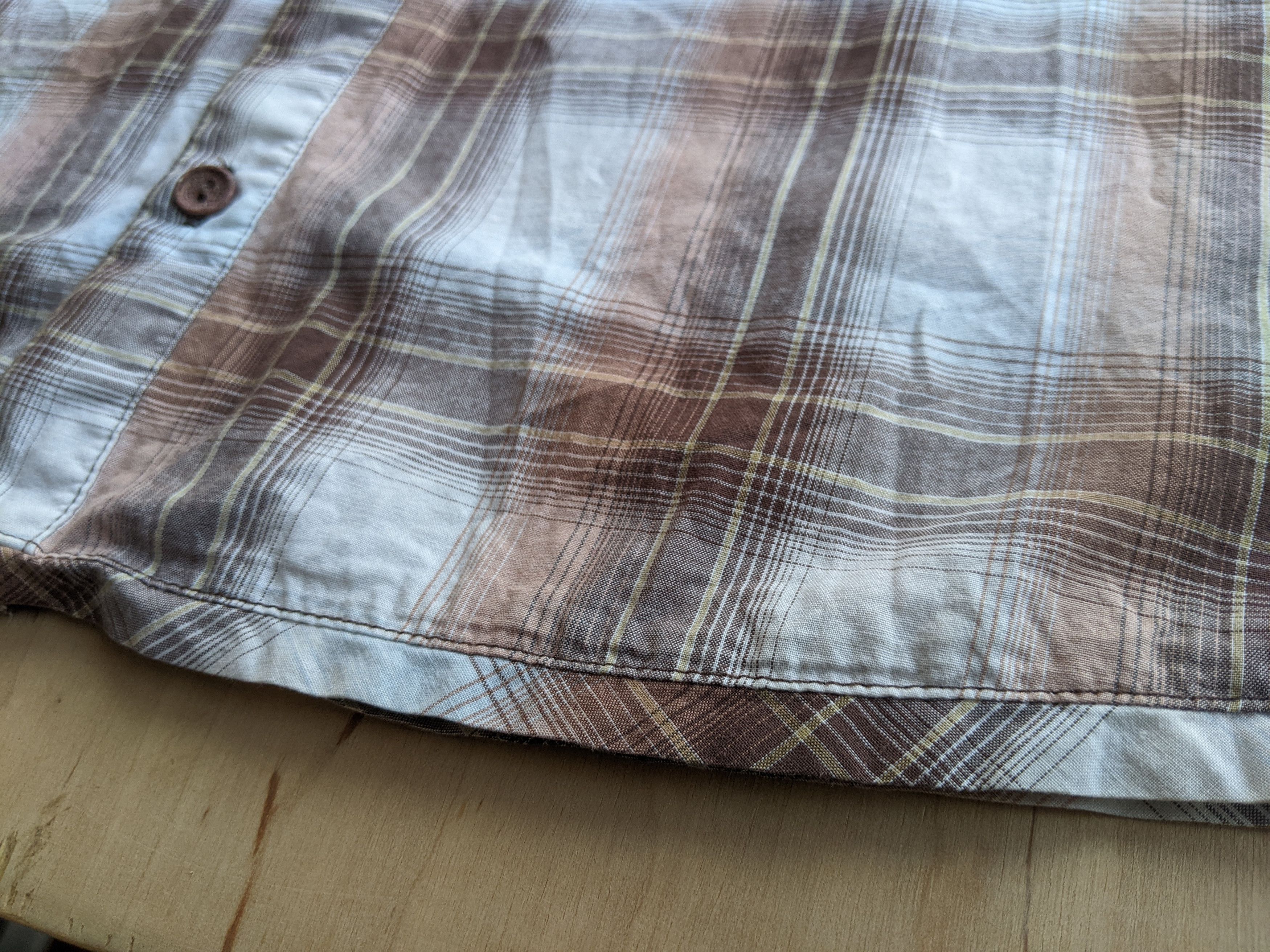Japanese Brand × Kathmandu Kathmandu Outdoor Plaid Shirt Organic Cotton Gorpcore Size US L / EU 52-54 / 3 - 8 Thumbnail