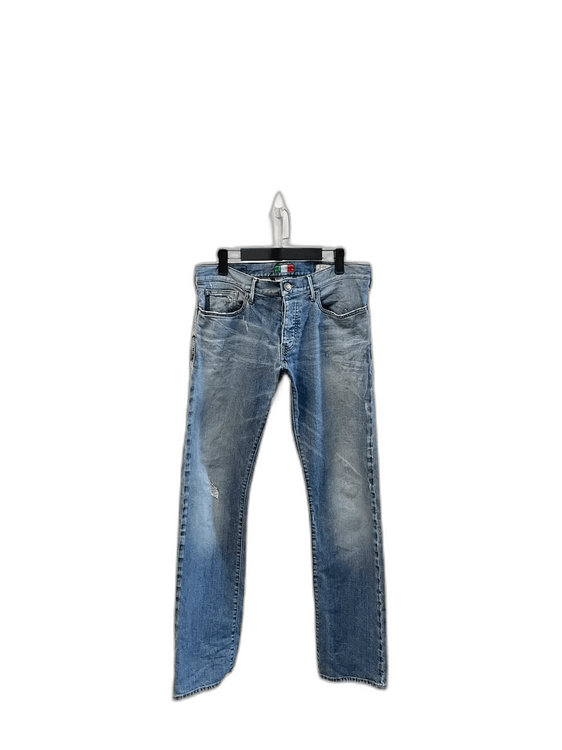 Emporio Armani armani washed blue casual jeans Size US 32 / EU 48 - 1 Thumbnail