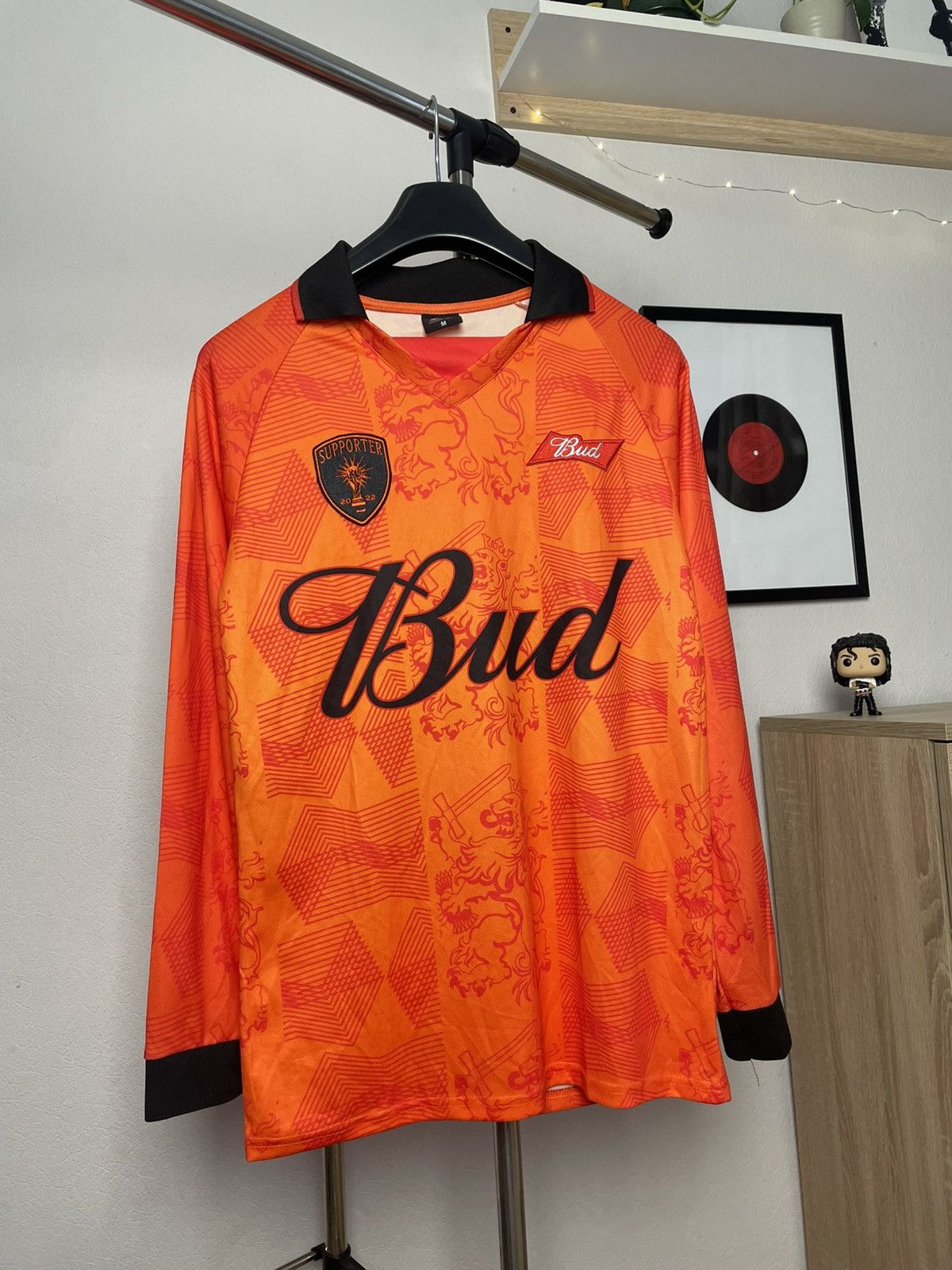 Band Tees Bud Supporter Netherlands 22s SoccerJersey M Size US M / EU 48-50 / 2 - 1 Thumbnail