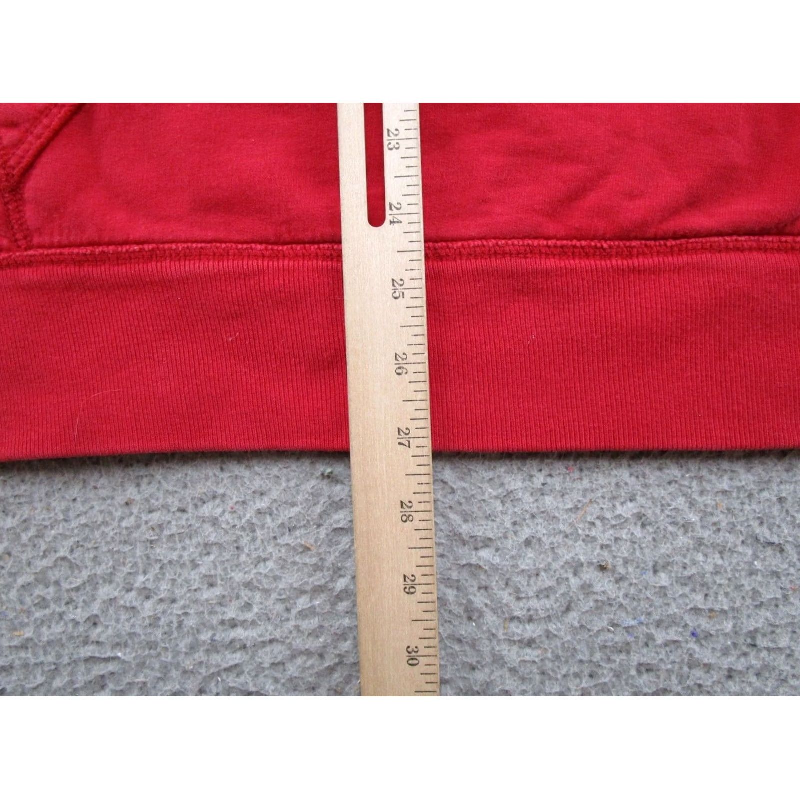 American Eagle Outfitters VTG American Eagle Outfitters Hoodie Pullover Sweatshirt Red XL Mens Grunge Skater All Seasons Winter Fall Spring Crew Neck Fleece Cotton Long Sleeve Size US XL / EU 56 / 4 - 7 Thumbnail