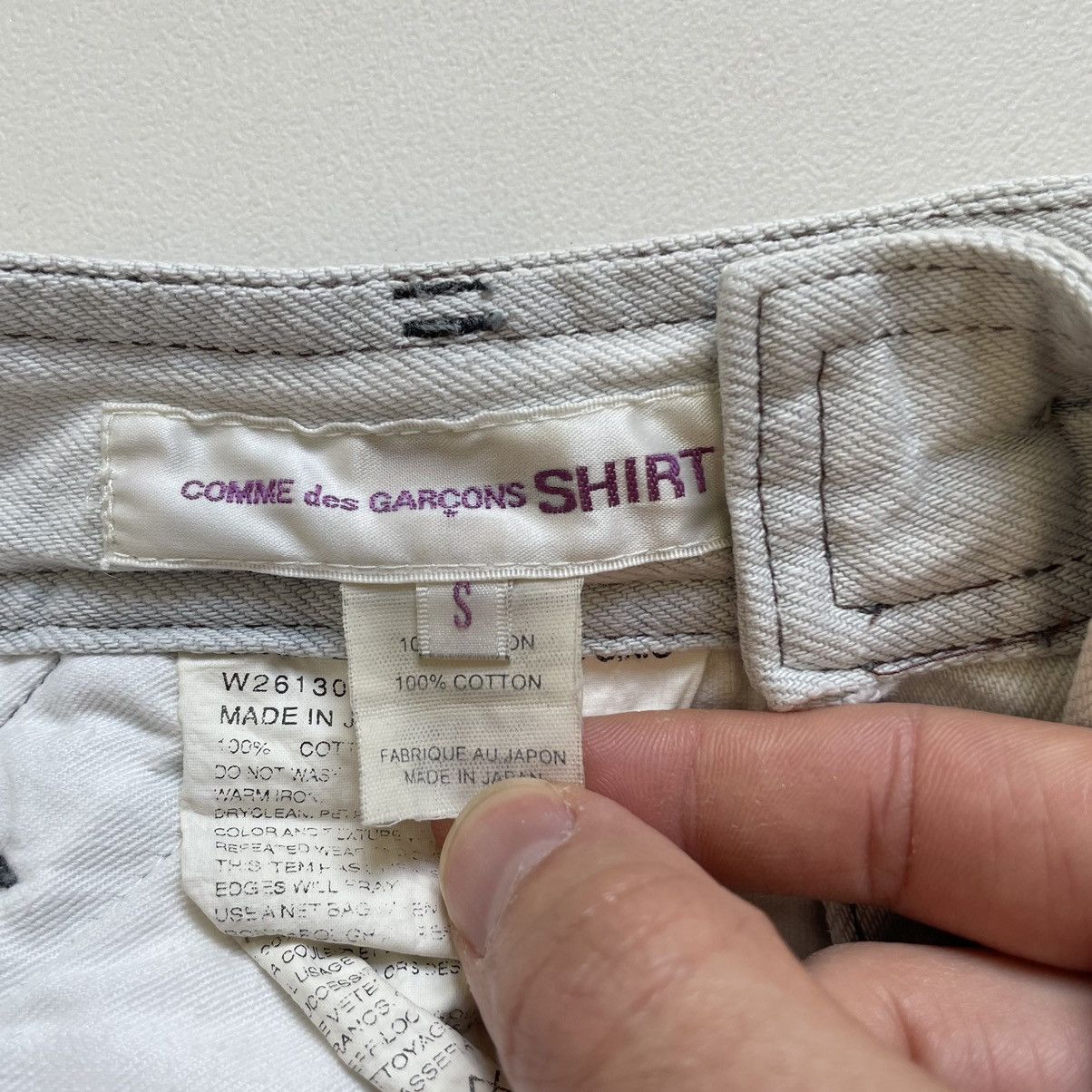 Comme des Garcons Reworked Panel Utility Trousers Size US 32 / EU 48 - 6 Thumbnail