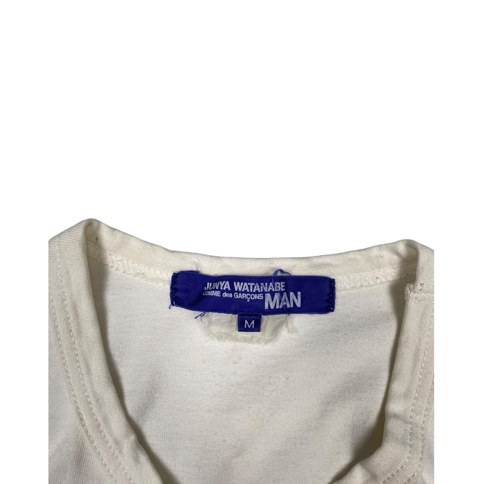 Junya Watanabe Junya Watanabe White Paint Splatter Tee Size US M / EU 48-50 / 2 - 5 Thumbnail