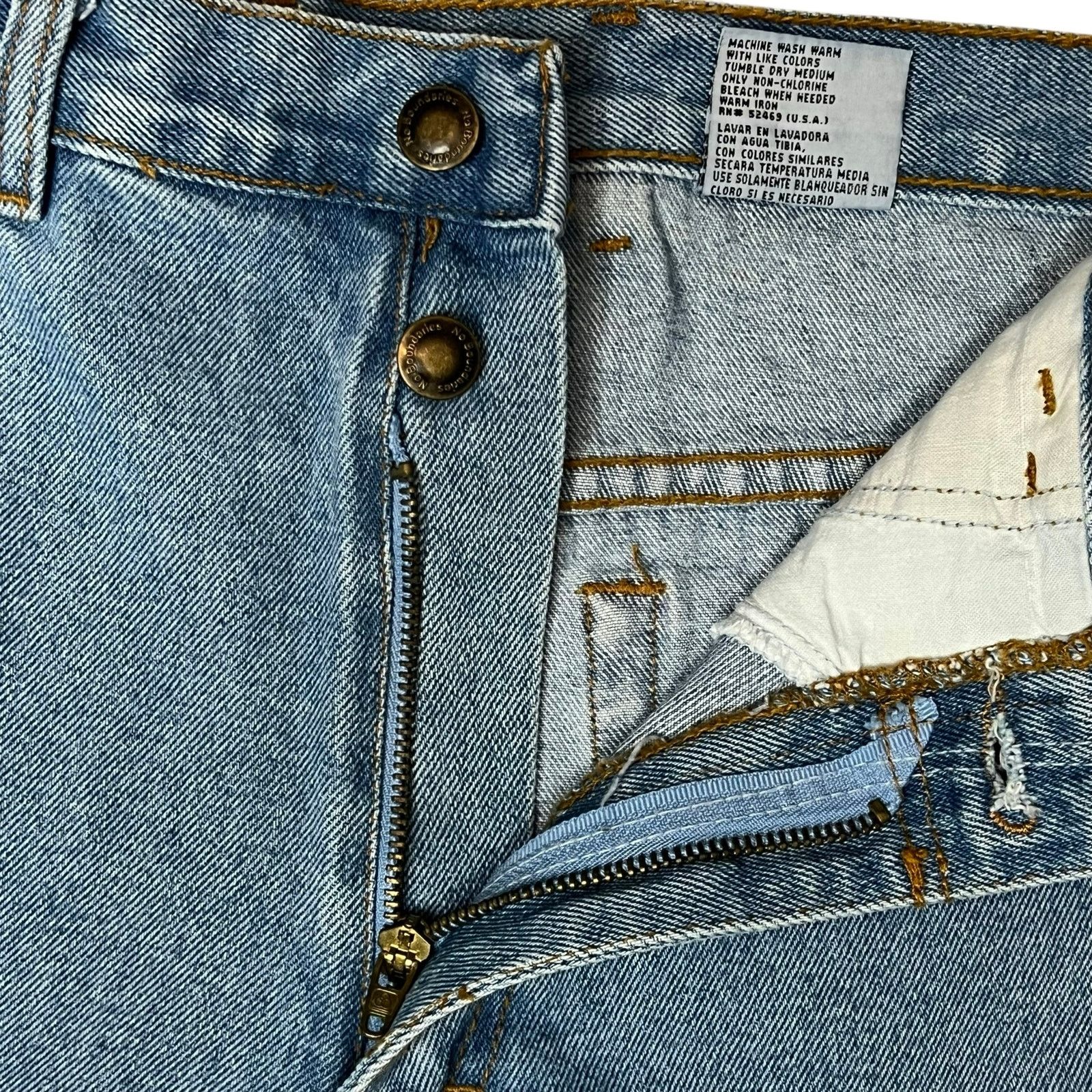 Other Vintage NO Boundaries Denim Jean Shorts Woman’s Size 11/12 Size 34" / US 12 / IT 48 - 3 Thumbnail