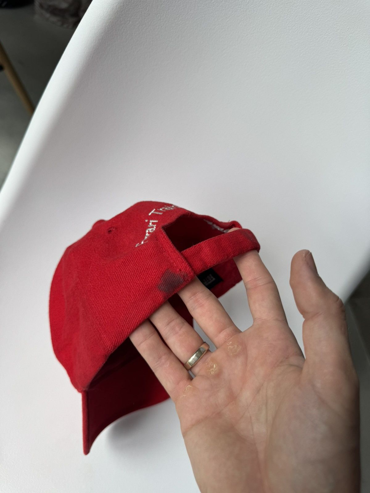 Ferrari Ferrari Italy Racing Vintage Official Red Cap Size ONE SIZE - 6 Thumbnail