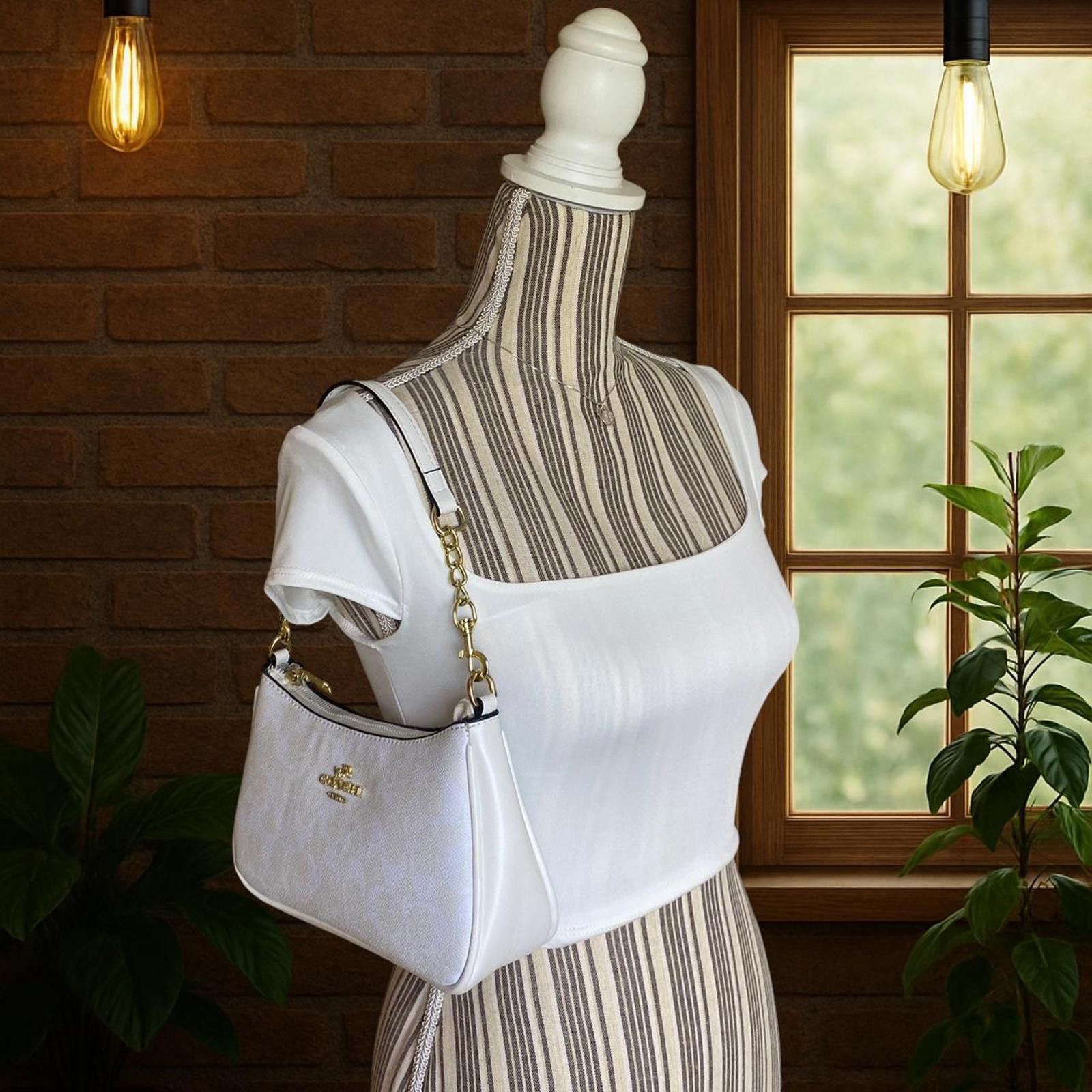 Other White square neck crop top Size XS / US 0-2 / IT 36-38 - 3 Thumbnail