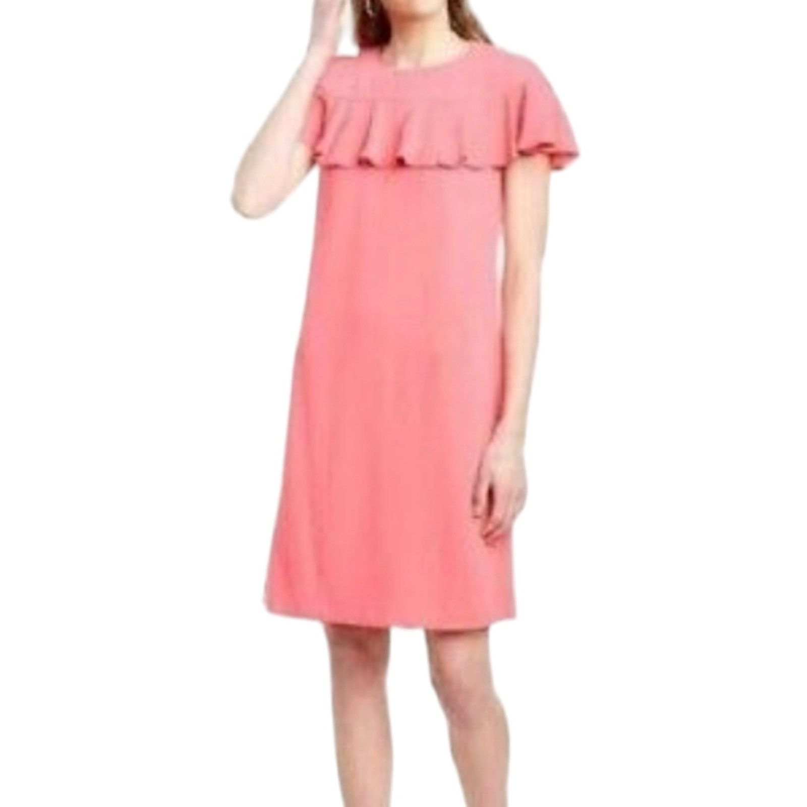 Trina Turk Trina Turk Charleston Ruffle top dress pink 4 Size S / US 4 / IT 40 - 2 Thumbnail