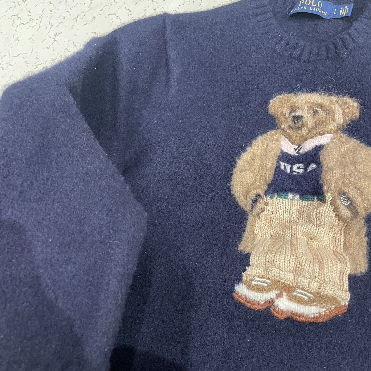 Polo Ralph Lauren polo ralph lauren polo bear sweater Size US S / EU 44-46 / 1 - 22 Thumbnail