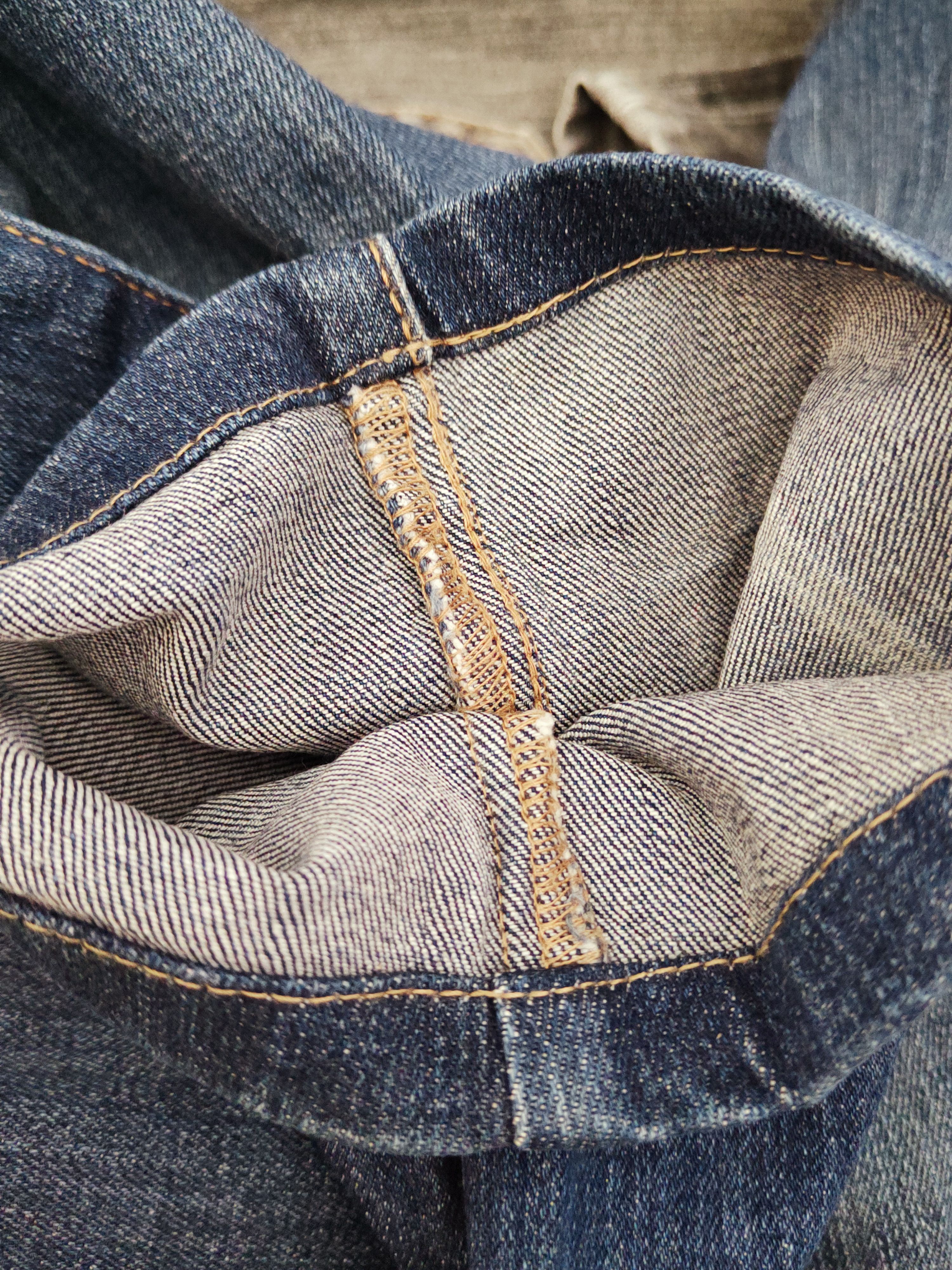 Japanese Brand Japanese Brand Dark Blue Distressed Ripped Jeans #W934 Size US 38 / EU 54 - 12 Thumbnail
