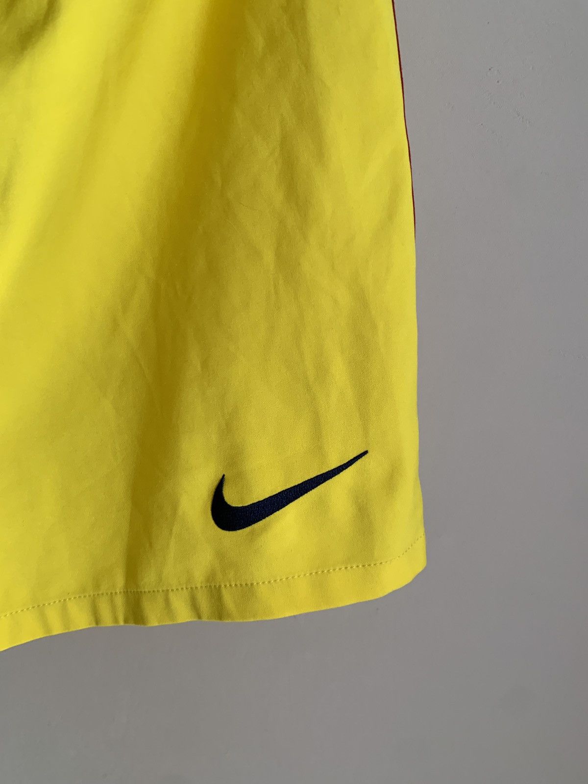 Nike FC Barcelona yellow soccer football shorts Nike Size US 38 / EU 54 - 7 Thumbnail
