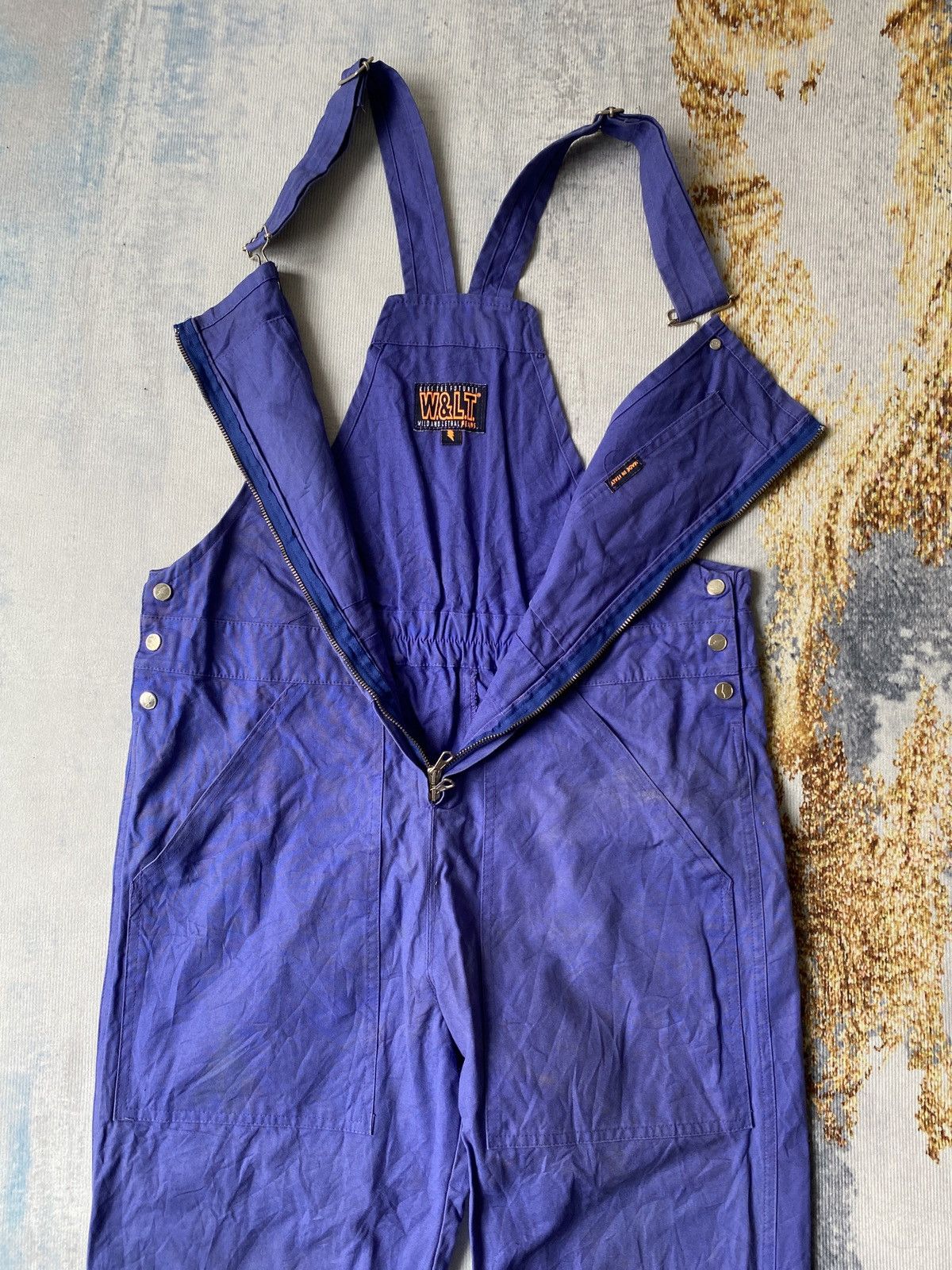 W&LT × Walter Van Beirendonck W.&L.T A/W 94-95 Wind And Lethal Overalls Distressed Size US 36 / EU 52 - 12 Thumbnail