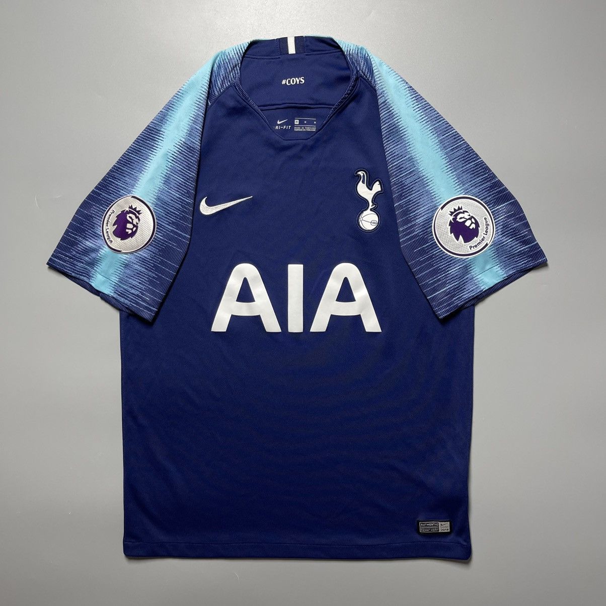 Nike TOTTENHAM NIKE 2018/2019 FOOTBALL AWAY JERSEY #7 SON Size US M / EU 48-50 / 2 - 2 Thumbnail
