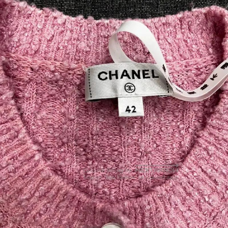 Chanel Chanel Pink Cardigan Sweater for Women . Size XL / US 12-14 / IT 48-50 - 5 Thumbnail