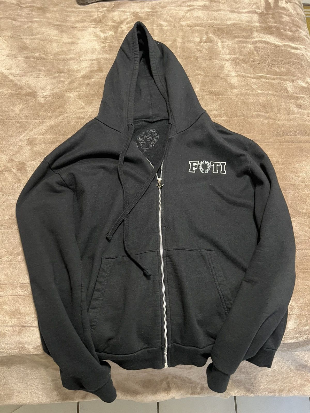 トップス 2025SS FOTI HARRIS Zip Up Hoodie size L Chrome Hearts Foti Harris Teeter Zip Up Hoodie - SRM