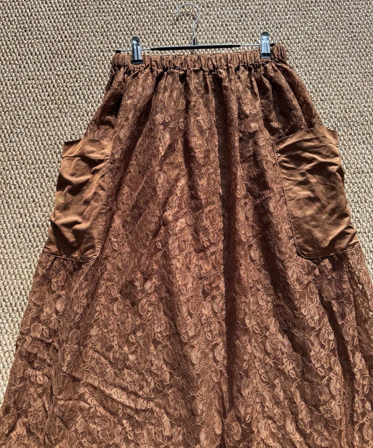 Comme des Garcons COMME des GARÇONS Lace Skirt K23 Size 25" / US 0 / IT 36 - 3 Thumbnail