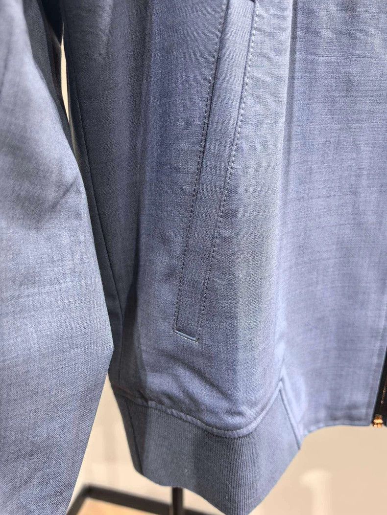 Givenchy Givenchy Heather blue textured jacket, wool Size US M / EU 48-50 / 2 - 8 Thumbnail