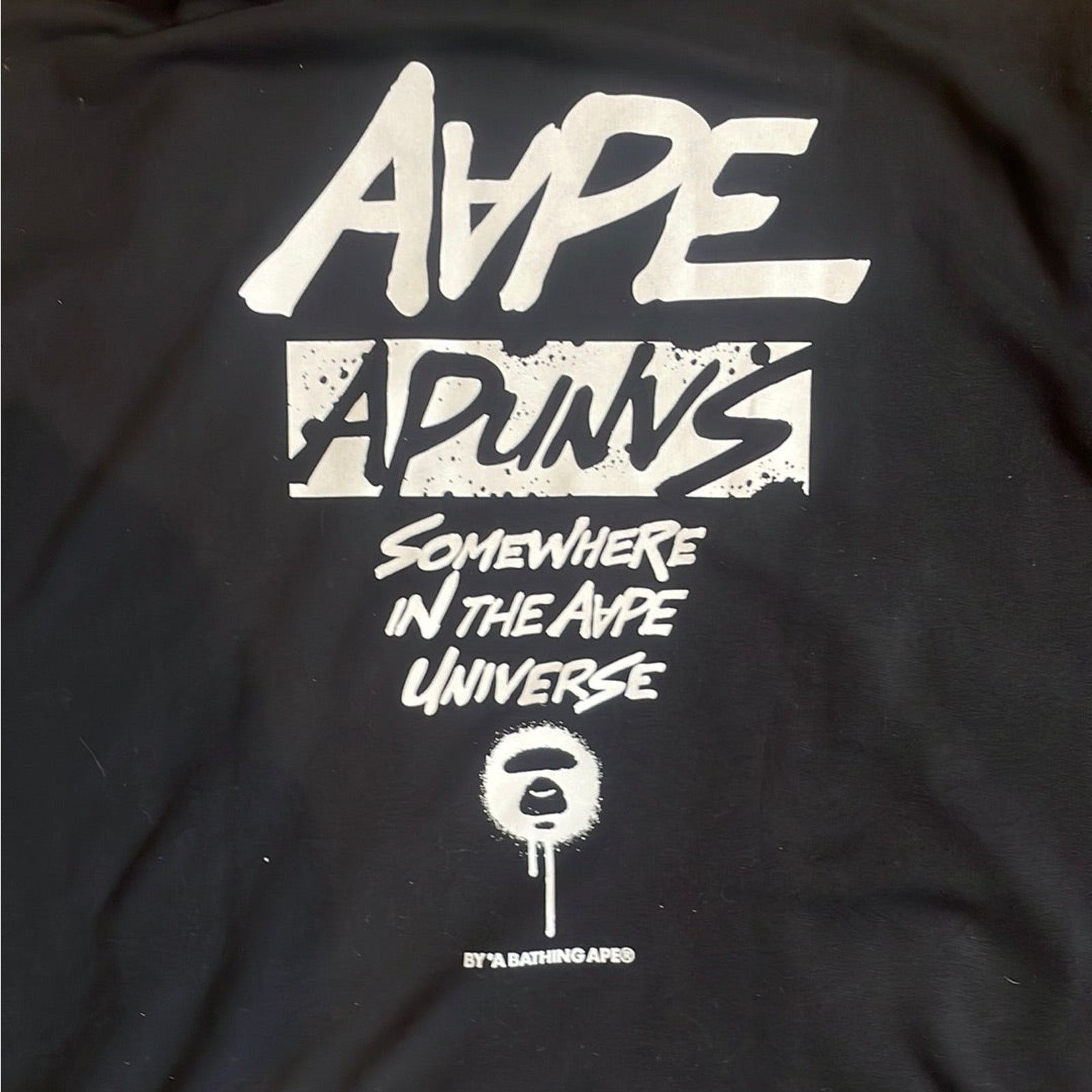Aape × Bape Bape Somewhere In The Aape Universe Hoodie XXL Size US XXL / EU 58 / 5 - 3 Thumbnail