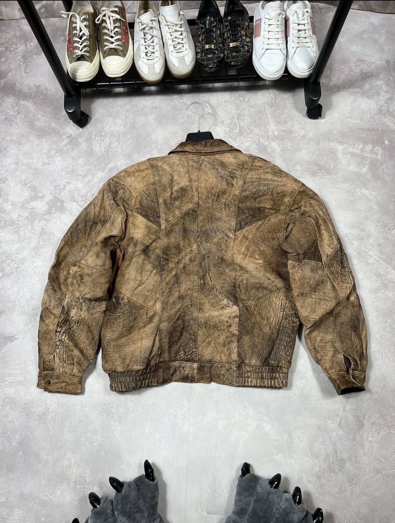 Vintage Vintage Top Gun Avirex Style Y2k Leather Jacket Size US L / EU 52-54 / 3 - 16 Thumbnail