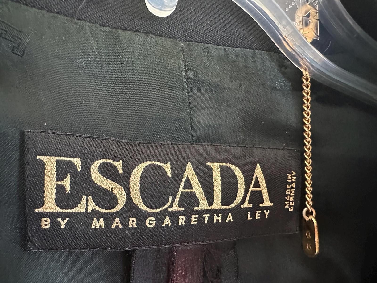 Escada RARE Escada by Margaretha Ley Blazer Sz US10 (uk42 Jacket Size L / US 10 / IT 46 - 6 Thumbnail
