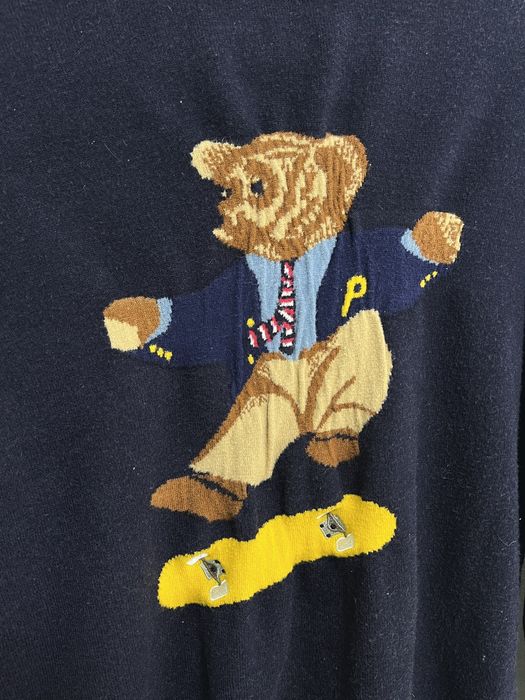 Polo Ralph Lauren RL x Palace Bear Knit Sweater Grailed